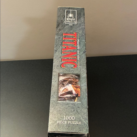 Murder on the Titanic Mystery Jigsaw Puzzle; 1000 pc; Mystery Challenge Artwork - Picture 4 of 9